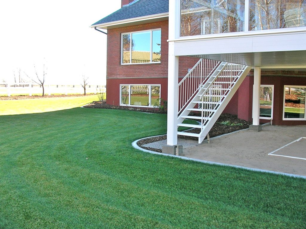 good design skips past mowing obstacles