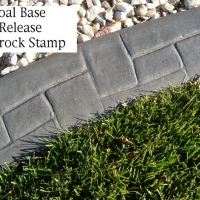 Base-  dark charcoal  Release- dark grey Stamp- castlerock curb