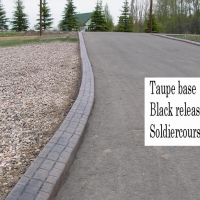 Base-  Taupe Release-  Black Stamp- Soldiercourse