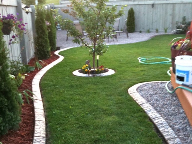 attractive curb design