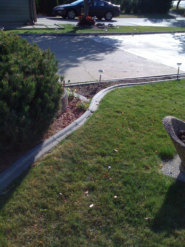 15 years old curb that we installed