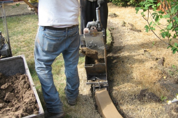 This is the "kill and cover" method with one line of prep for big new beds customer used roundup This is the "kill and cover" method with one line of prep for big new beds