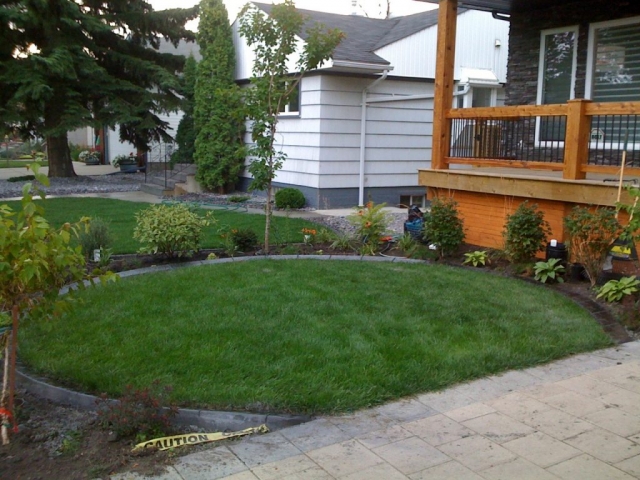 nice simple design front yard